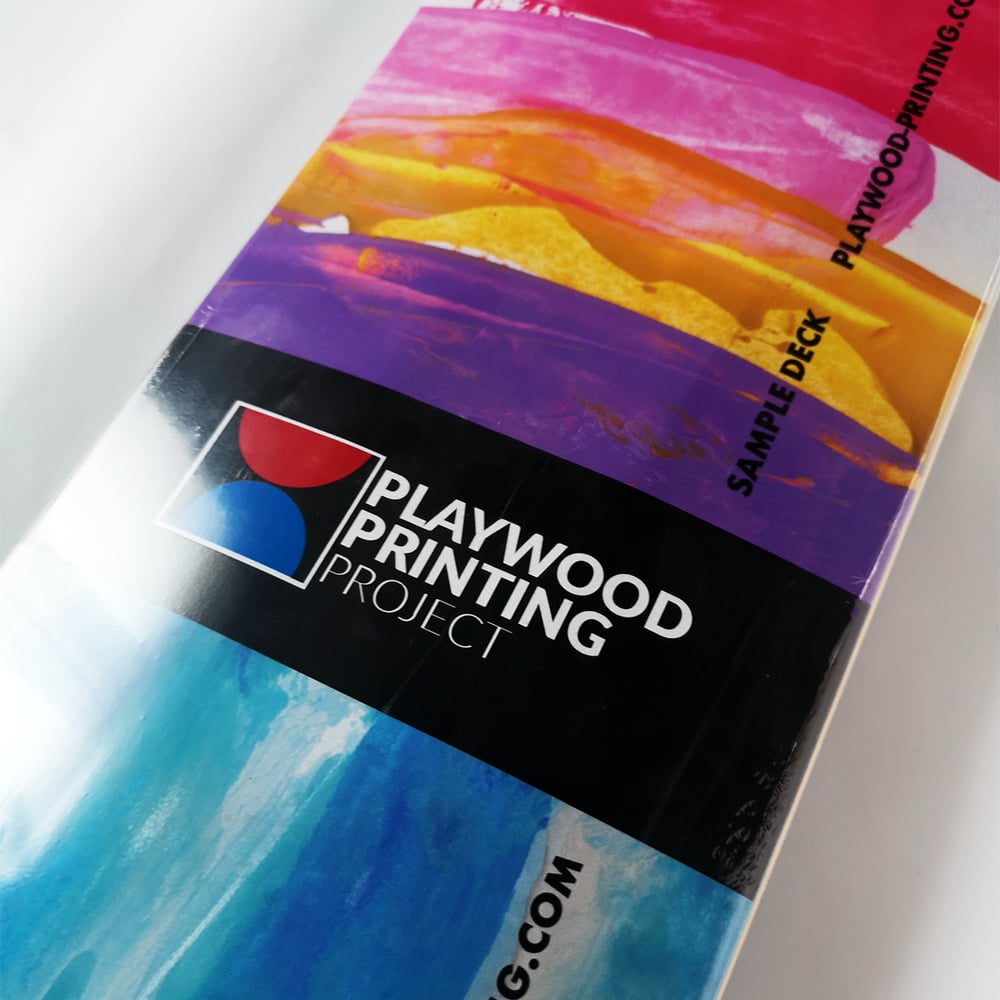 Playwood Printing CMYK Deck