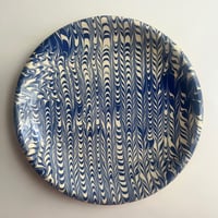 Image 1 of Cobalt Feather Platter