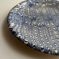 Image 2 of Cobalt Feather Platter