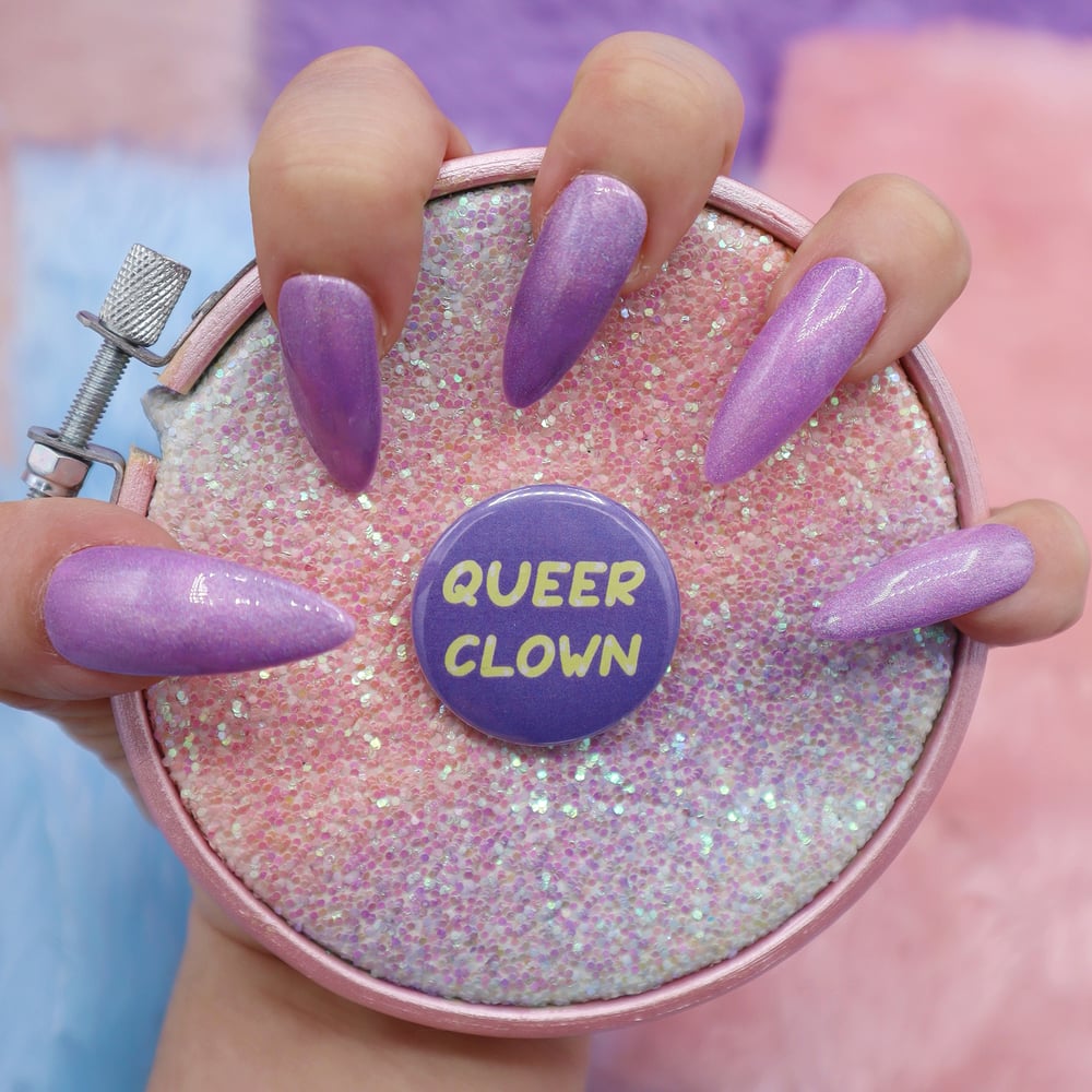 Image of Queer Clown Button Badge