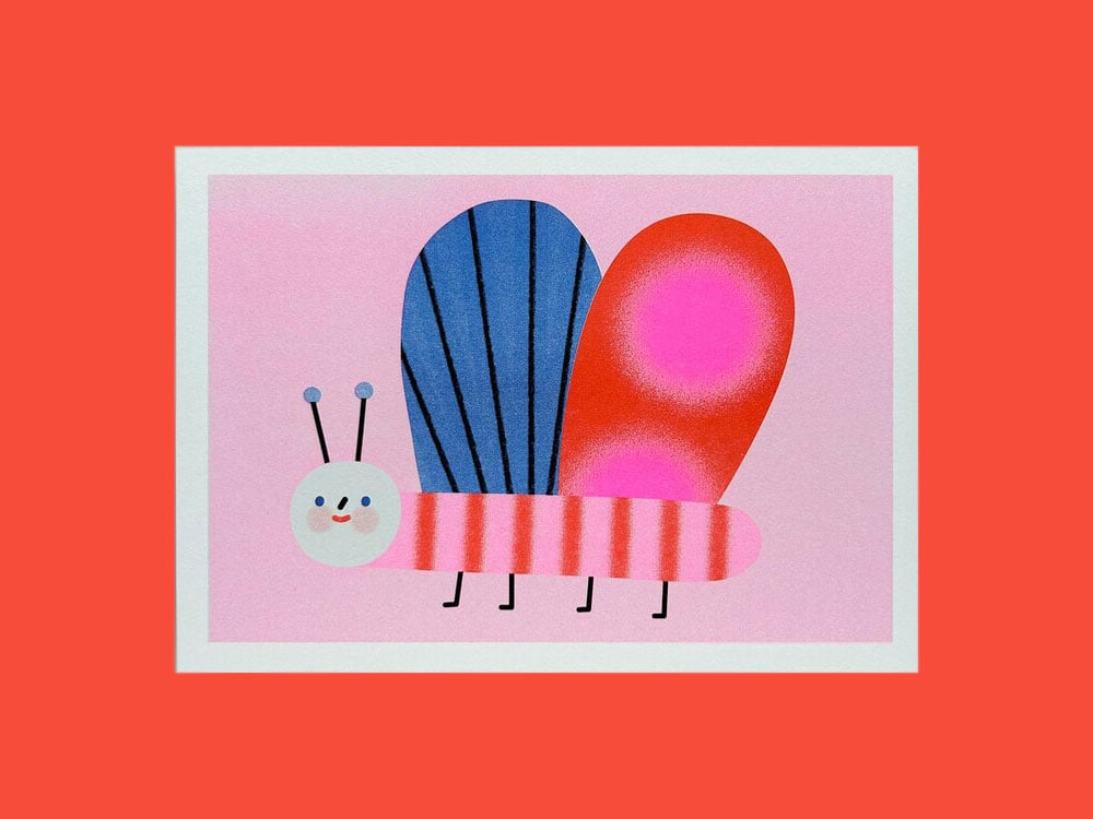 Image of RISOPRINT Kleiner Schmetterling