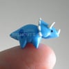 Blue Mini Triceratops