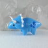 Blue Mini Triceratops