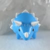 Blue Mini Triceratops