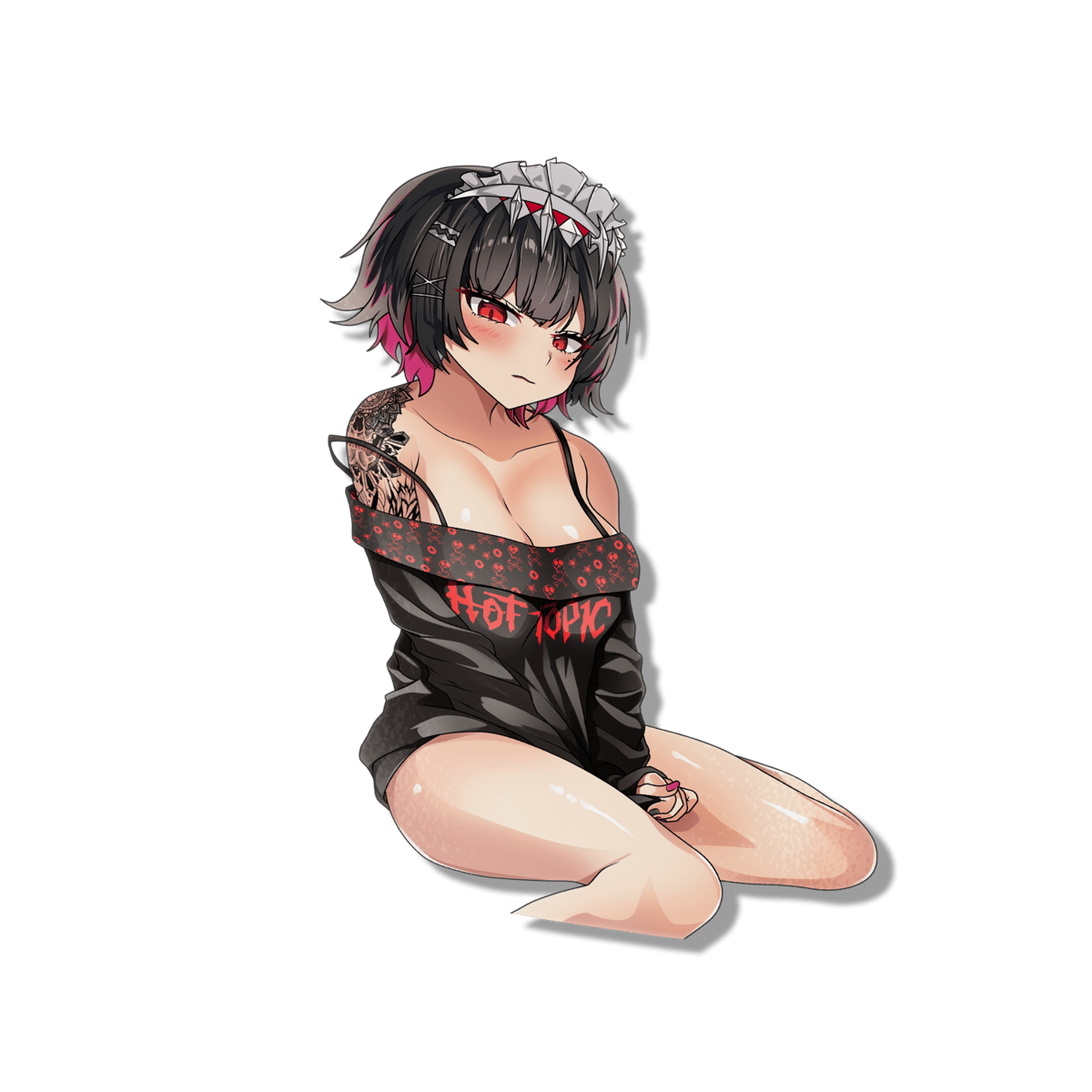 Image of Emo Ellen Hoe Sticker