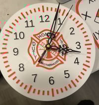 Image 3 of π 3D-Printed Firefighter Clocks β A Tribute to Bravery & Brotherhood! π