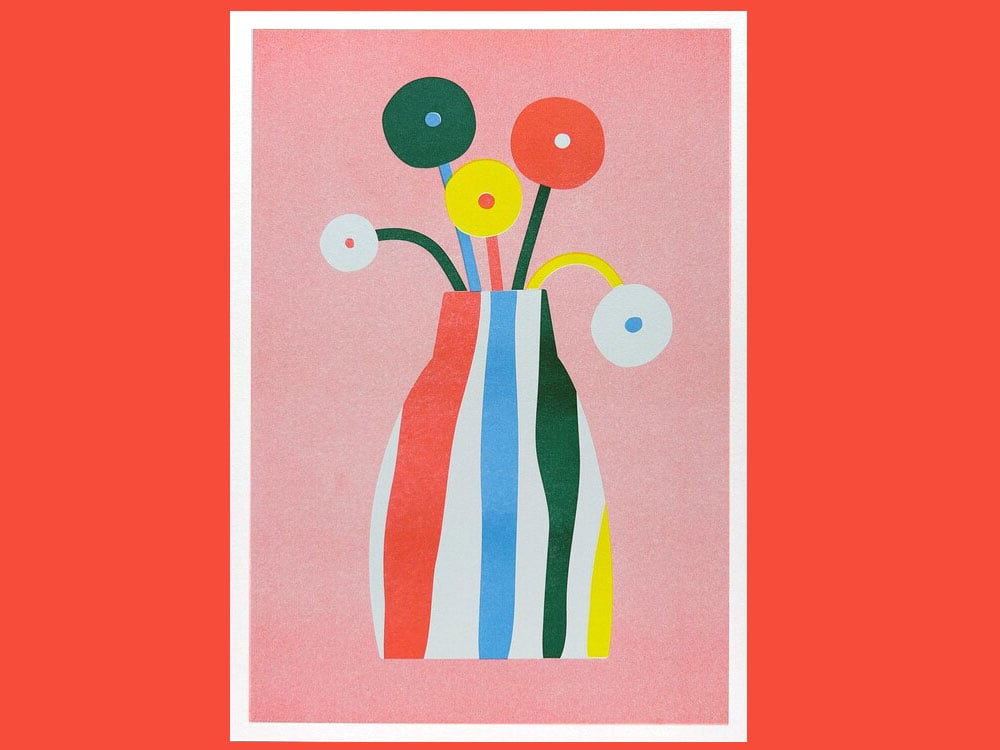 Image of RISOPRINT Five Flowers