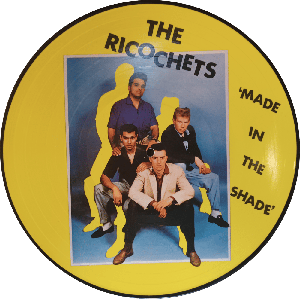 THE RICOCHETS - MADE IN THE SHADE (PIC DISC) LP + LTD POSTER