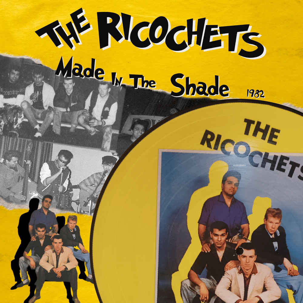 THE RICOCHETS - MADE IN THE SHADE (PIC DISC) LP + LTD POSTER