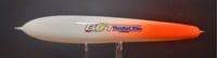 Image 2 of 90g  White, Orange Tail Floating Stick Bait 