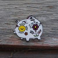 Image 1 of Puerquito Enamel Pin 