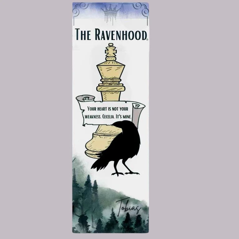 Image of Officially licensed Ravenhood  themed bookmark