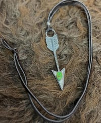 Image 4 of WL&A Handmade Large Sterling Silver Old Style Sonoran Arrow Pendants - Sz 4.25"