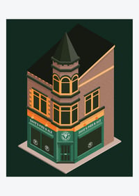 Dave's Pies and Ale A3 Print