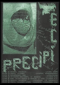 Precipice - Some dates on our way to the depths of well - print A3 