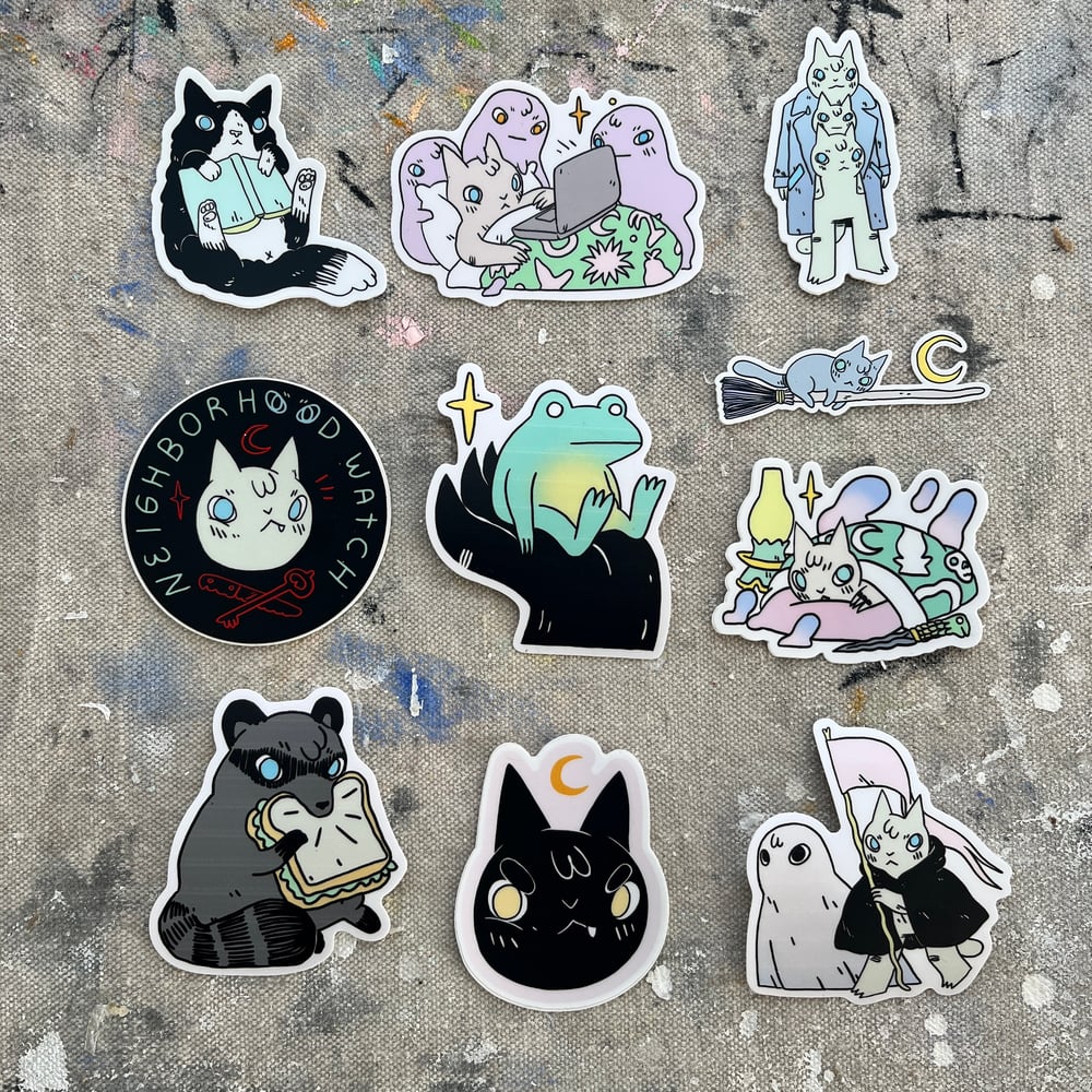 Image of 2024 Die Cut Stickers