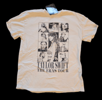 Image 1 of Vintage Taylor Swift Eras Tour licensed t-shirt size S