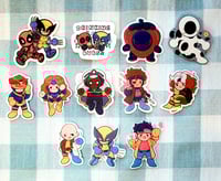 Image 1 of Vtuber, Comic, and Cartoon Stickers