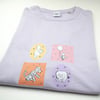 'Winnie & Pals' Lilac Oversized Tee
