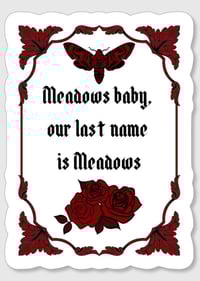 Image 12 of Officially Licensed single Haunting Adeline Vinyl sticker 