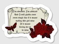 Image 13 of Officially Licensed single Haunting Adeline Vinyl sticker 