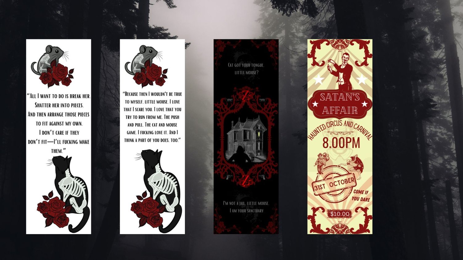 Image of Haunting Adeline bookmark 