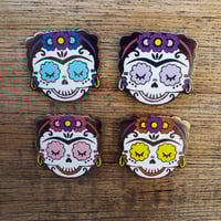 Image 2 of Frida Calaverita Enamel Pin 