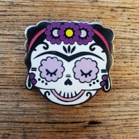 Image 6 of Frida Calaverita Enamel Pin 