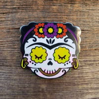Image 7 of Frida Calaverita Enamel Pin 