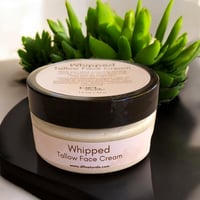 Whipped tallow face cream