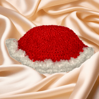 Image 5 of Red & White SealWave Faux Fur Bucket Hat