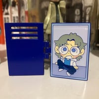 Image 1 of ONLY 1 LEFT!! Otacon Hinged Locker Enamel Pin