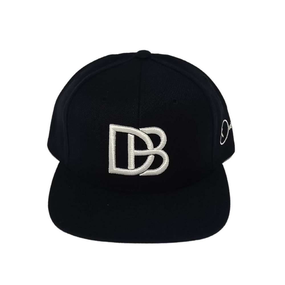 Image of BLACK "DB" SNAPBACK