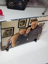 Image 2 of 7.5x11.5 slate with stand