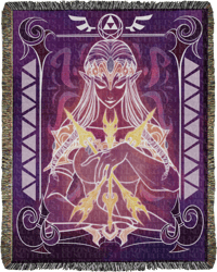 Image 4 of Silenced Queen - Zelda Blanket