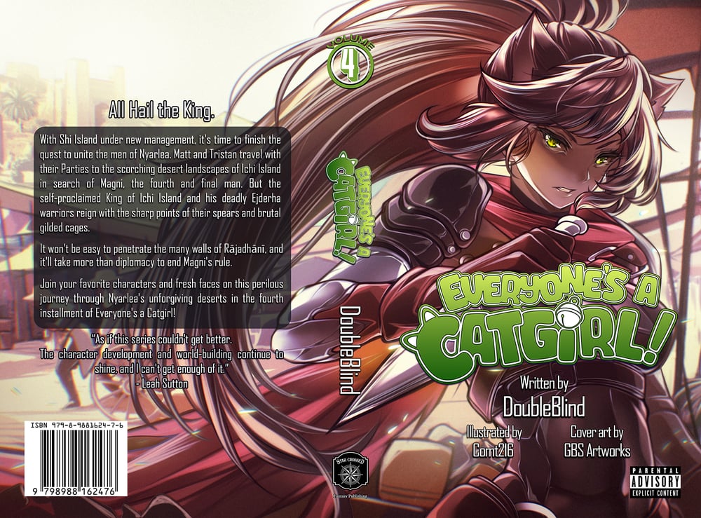 Image of Everyone's a Catgirl! Volume 4 Signed Paperback