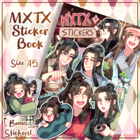 Image 1 of [PREORDER] MXTX Sticker Book