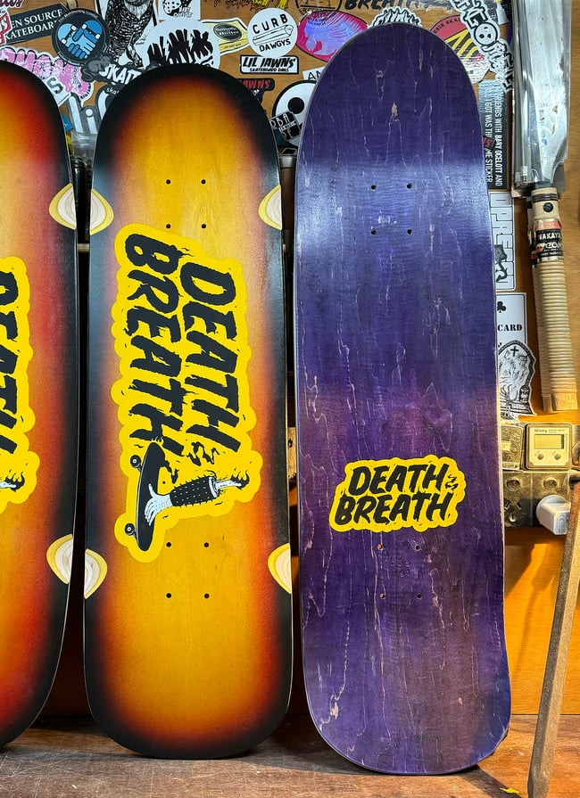 9" Tongue Scraper skateboard deck