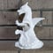Image of Ceramic Bisque Horned Dragon Ready to Paint