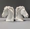 Image of Ceramic Bisque Large Horse Bookends Ready to Paint