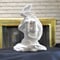Image of Ceramic Bisque Dragon on Castle Ready to Paint 8" inches in Height