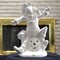 Image of Ceramic Bisque Scarecrow on Pumpkin Ready to Paint