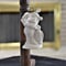 Image of Ceramic Bisque Santa Golfer Ornament Ready to Paint