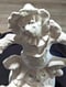 Image of Ceramic Bisque Scarecrow on Pumpkin Ready to Paint