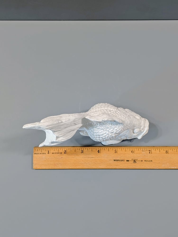 Image of Ceramic Bisque Goldfish Ready to Paint