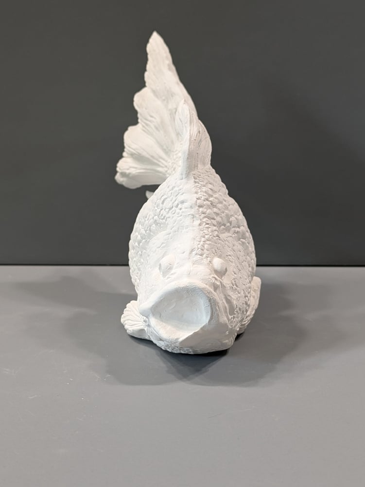 Image of Ceramic Bisque Goldfish Ready to Paint