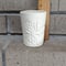 Image of Ceramic Bisque Butterfly & Floral Embossed Cup Ready to Paint