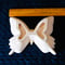 Image of Ceramic Bisque Butterfly Embossed Tray Ready to Paint