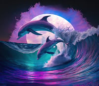 Image 1 of Moon light Dolphins
