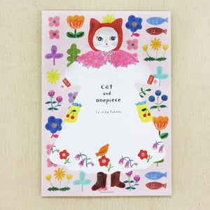 Image of Cat and onepiece Letter paper